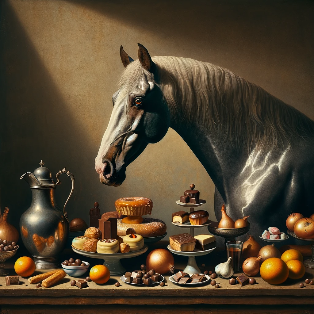horse with cravings