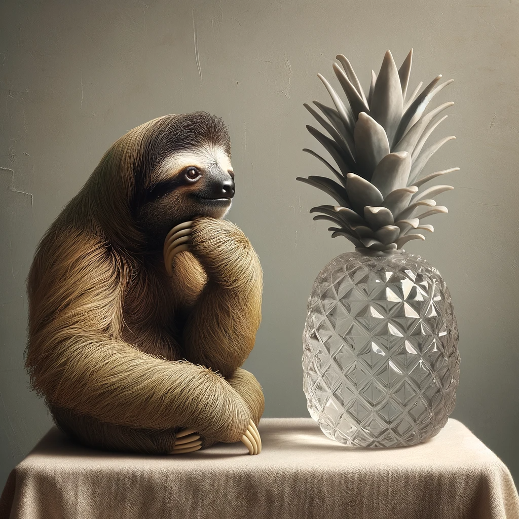 pondering sloth